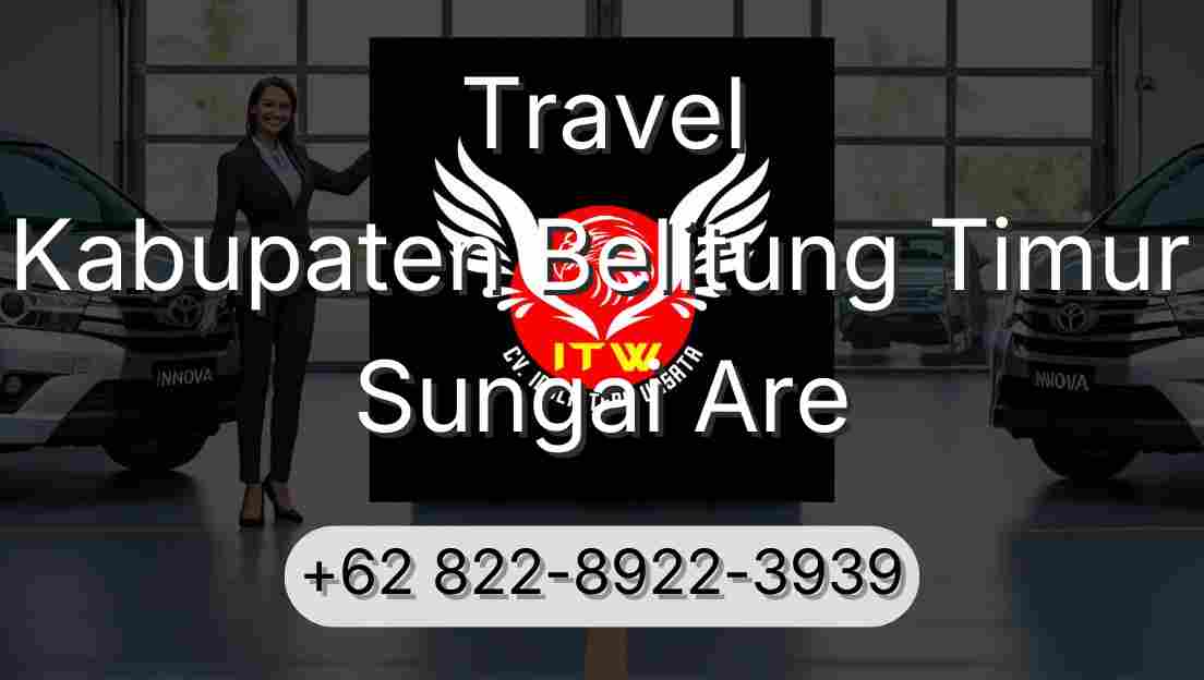 Travel Kabupaten Belitung Timur Sungai Are