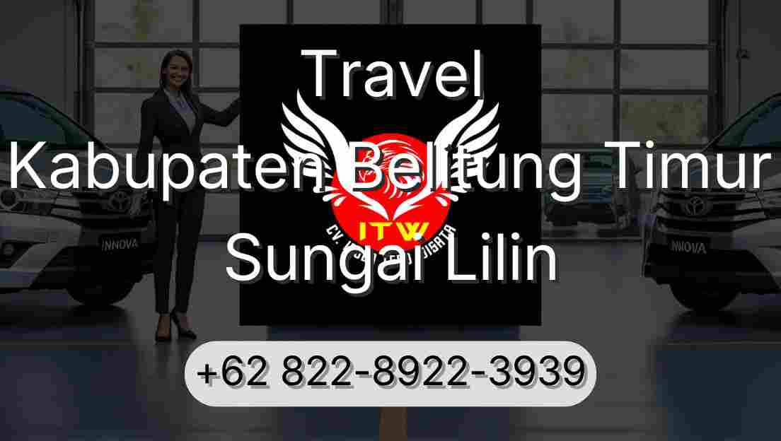 Travel Kabupaten Belitung Timur Sungai Lilin