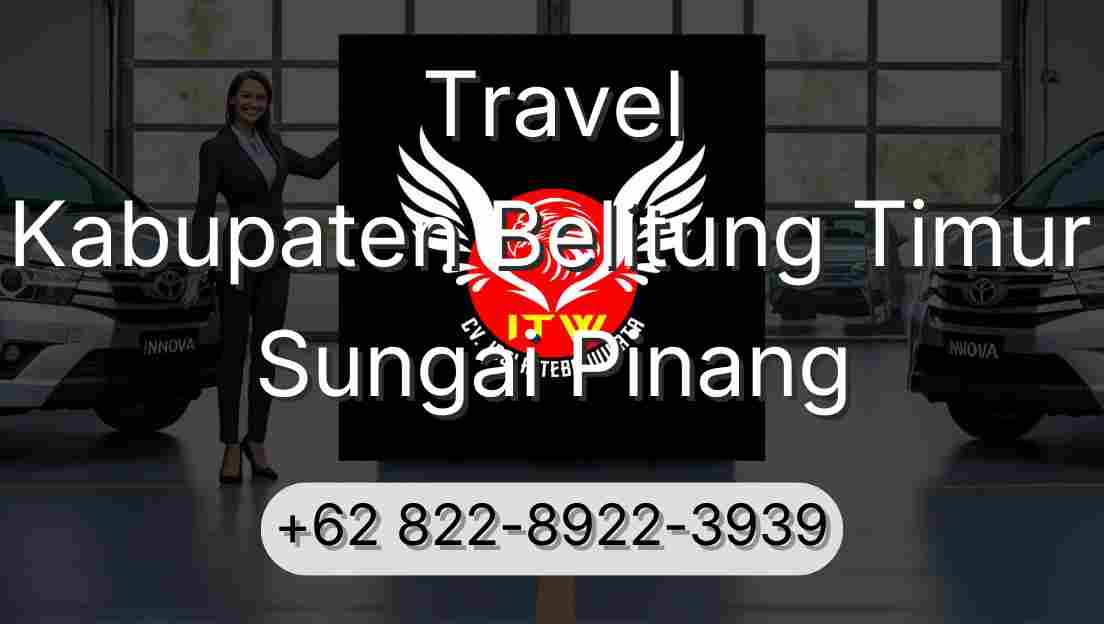 Travel Kabupaten Belitung Timur Sungai Pinang