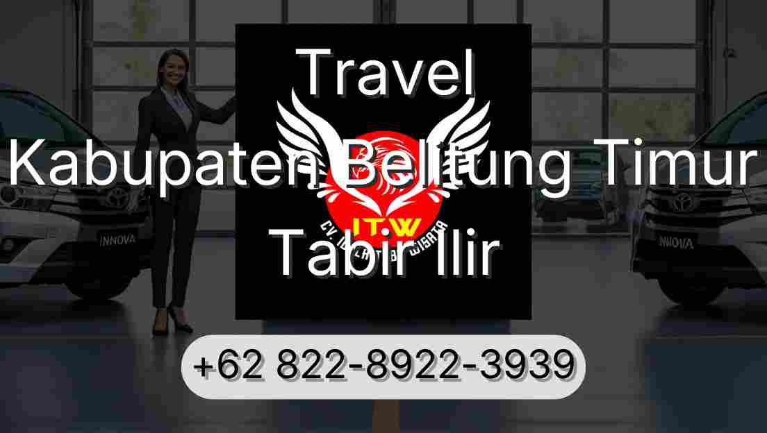 Travel Kabupaten Belitung Timur Tabir Ilir