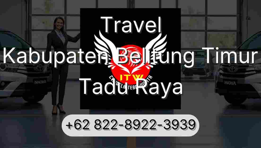 Travel Kabupaten Belitung Timur Tadu Raya