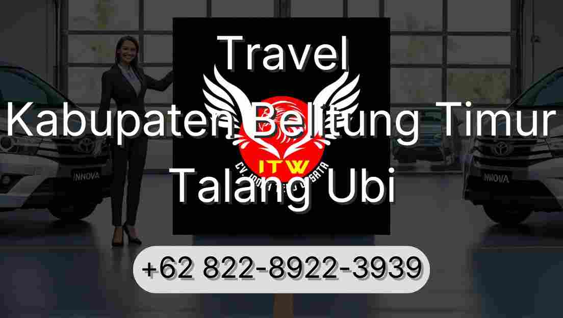 Travel Kabupaten Belitung Timur Talang Ubi