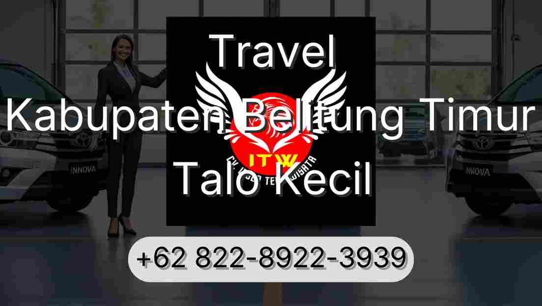 Travel Kabupaten Belitung Timur Talo Kecil