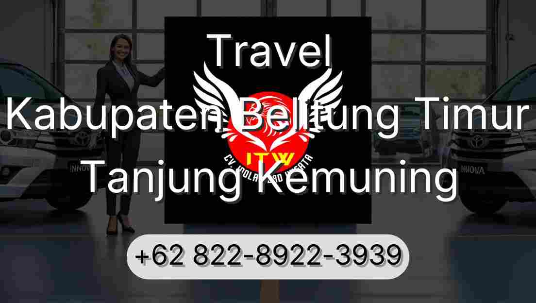 Travel Kabupaten Belitung Timur Tanjung Kemuning