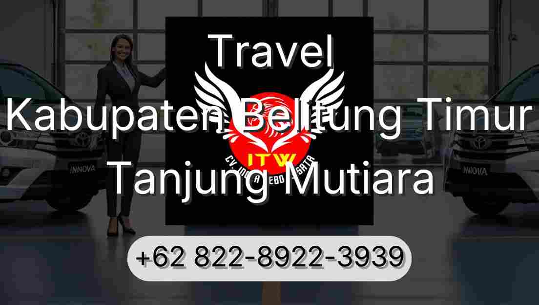 Travel Kabupaten Belitung Timur Tanjung Mutiara