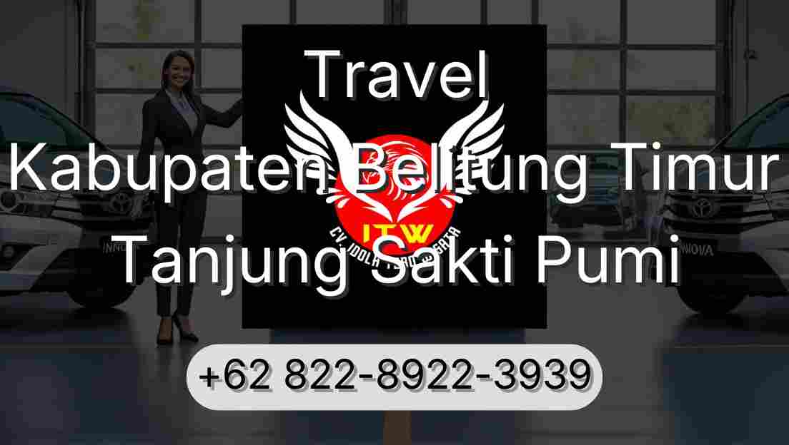Travel Kabupaten Belitung Timur Tanjung Sakti Pumi
