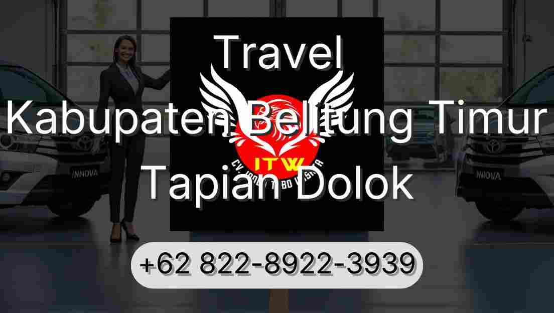 Travel Kabupaten Belitung Timur Tapian Dolok
