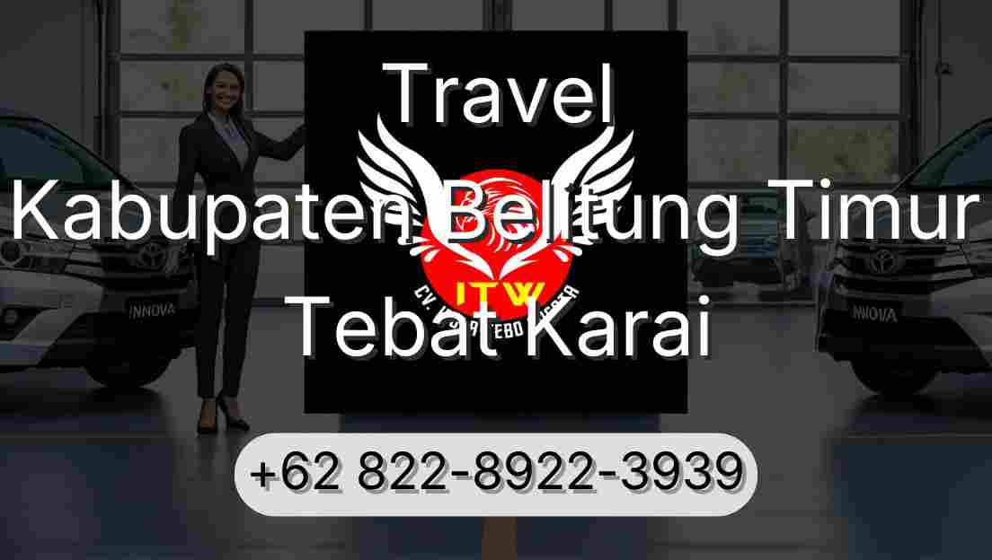 Travel Kabupaten Belitung Timur Tebat Karai