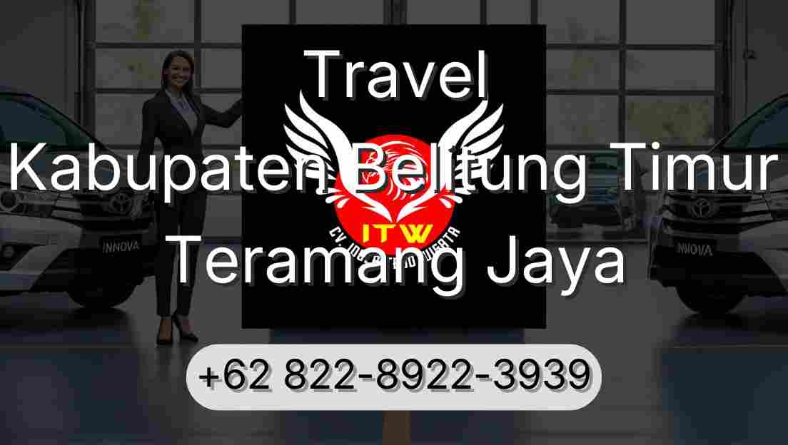 Travel Kabupaten Belitung Timur Teramang Jaya