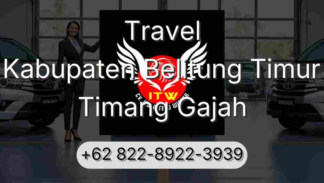 Travel Kabupaten Belitung Timur Timang Gajah