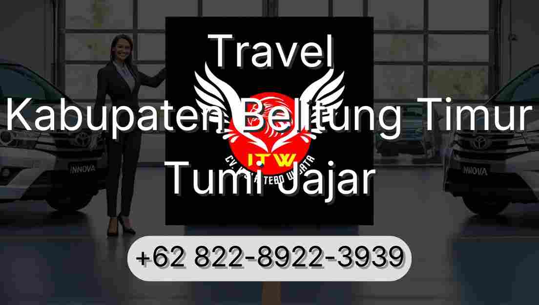 Travel Kabupaten Belitung Timur Tumi Jajar