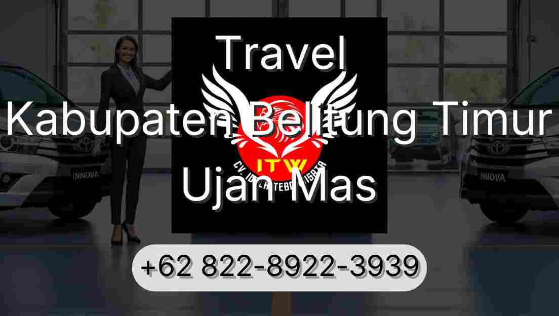 Travel Kabupaten Belitung Timur Ujan Mas
