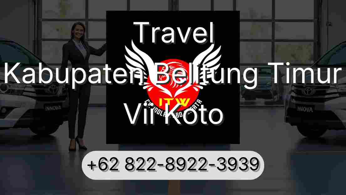 Travel Kabupaten Belitung Timur Vii Koto