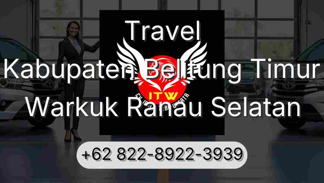 Travel Kabupaten Belitung Timur Warkuk Ranau Selatan