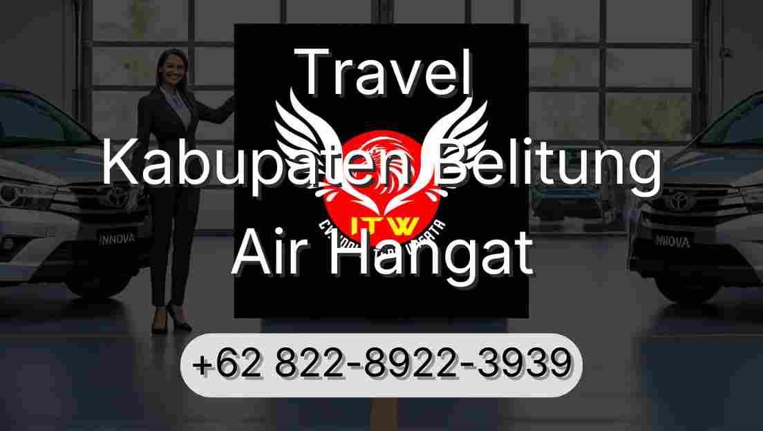 Travel Kabupaten Belitung Air Hangat
