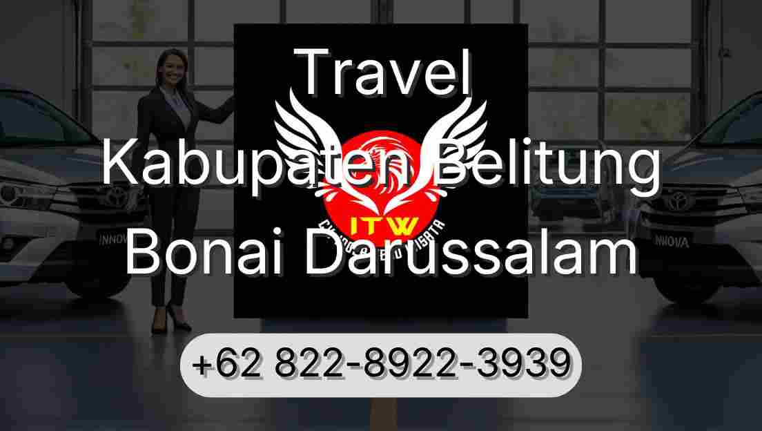 Travel Kabupaten Belitung Bonai Darussalam