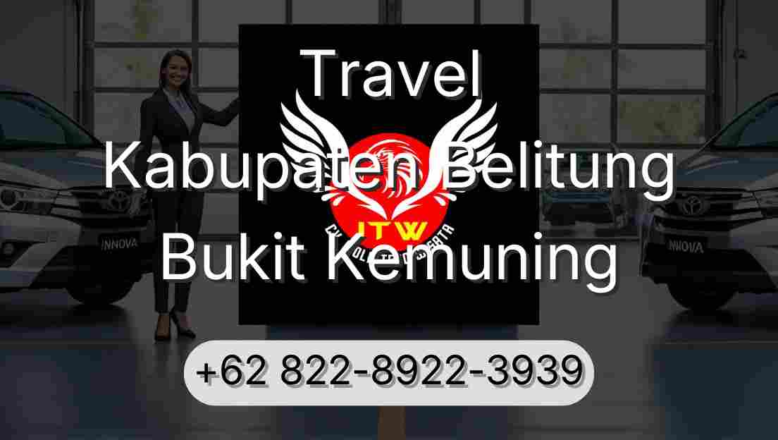 Travel Kabupaten Belitung Bukit Kemuning