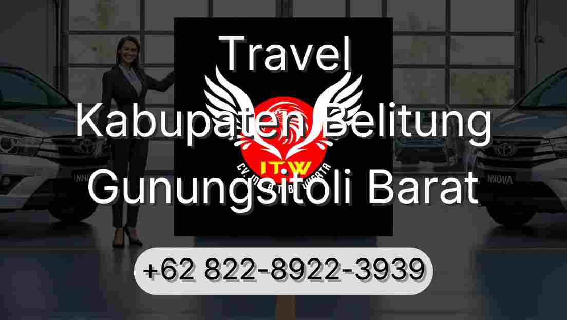 Travel Kabupaten Belitung Gunungsitoli Barat