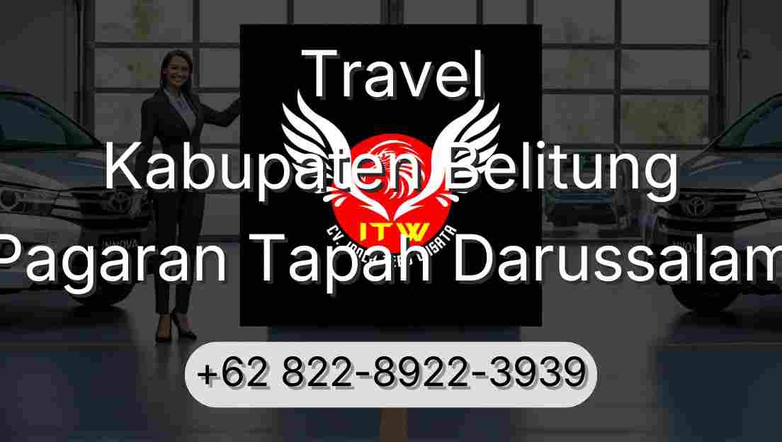 Travel Kabupaten Belitung Pagaran Tapah Darussalam