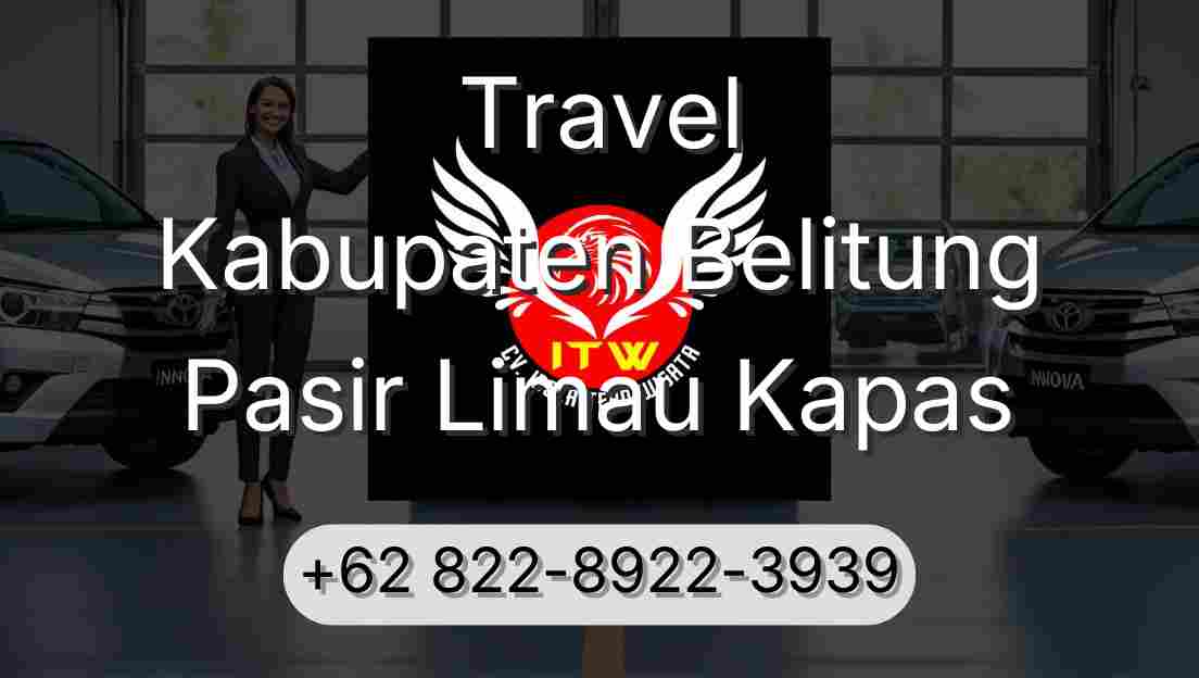Travel Kabupaten Belitung Pasir Limau Kapas