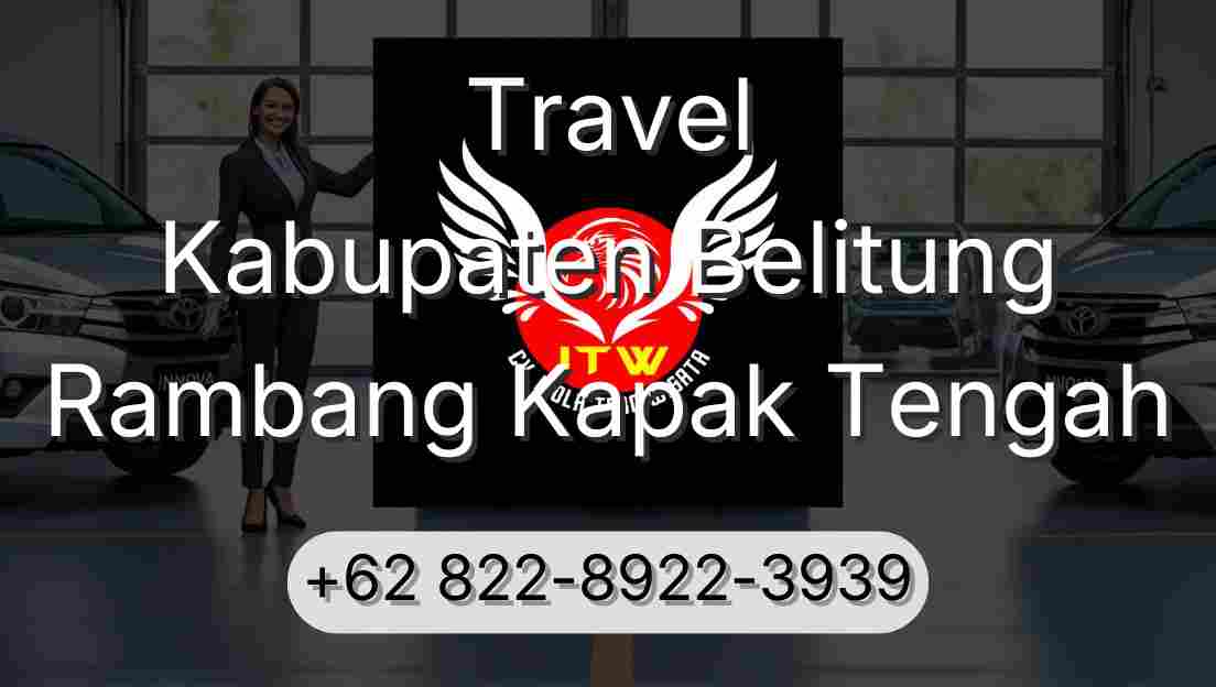 Travel Kabupaten Belitung Rambang Kapak Tengah