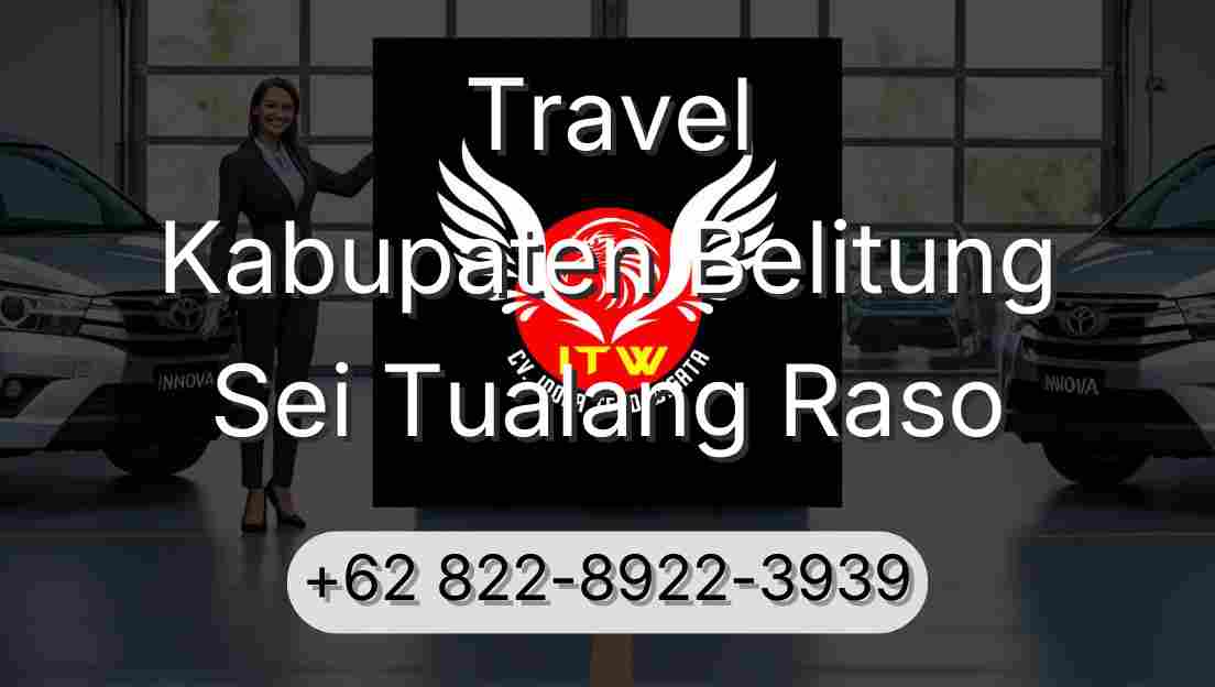 Travel Kabupaten Belitung Sei Tualang Raso