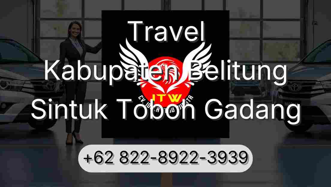 Travel Kabupaten Belitung Sintuk Toboh Gadang