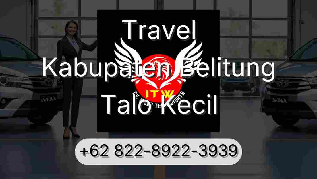 Travel Kabupaten Belitung Talo Kecil