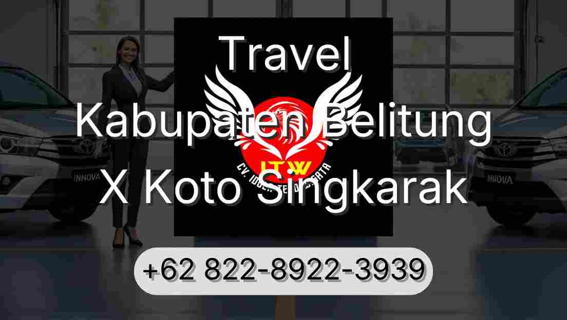 Travel Kabupaten Belitung X Koto Singkarak
