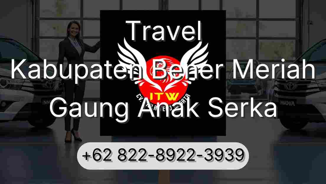 Travel Kabupaten Bener Meriah Gaung Anak Serka