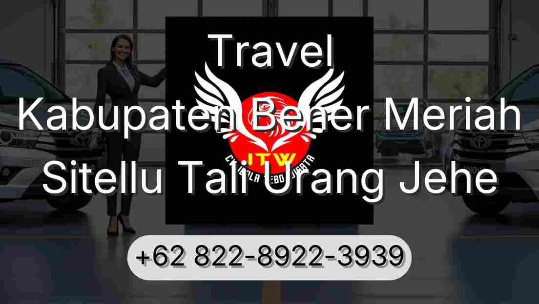 Travel Kabupaten Bener Meriah Sitellu Tali Urang Jehe