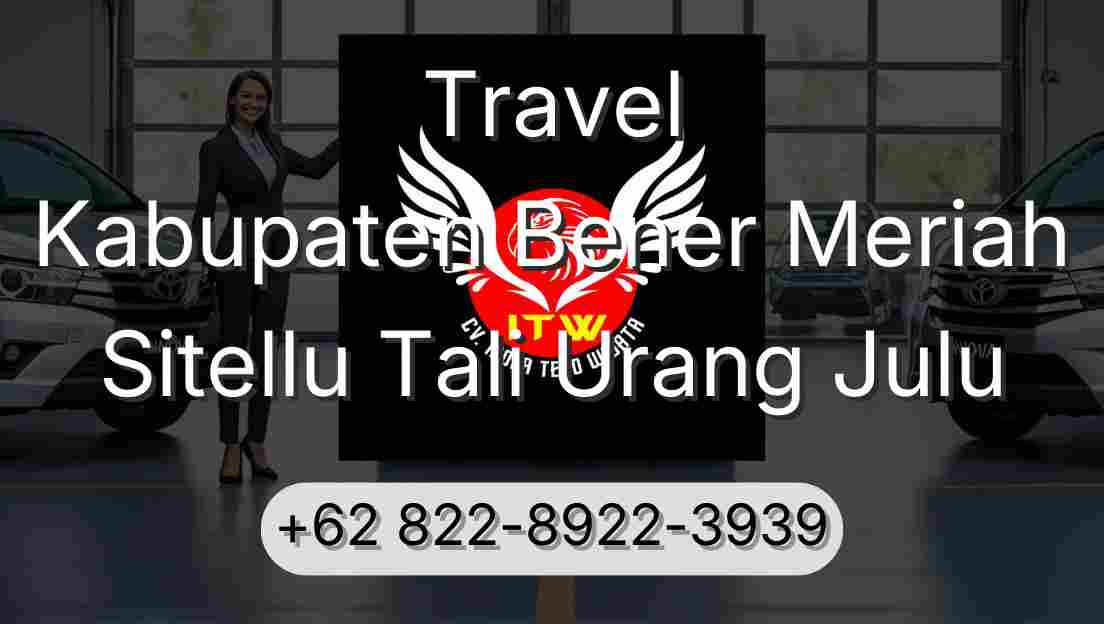 Travel Kabupaten Bener Meriah Sitellu Tali Urang Julu