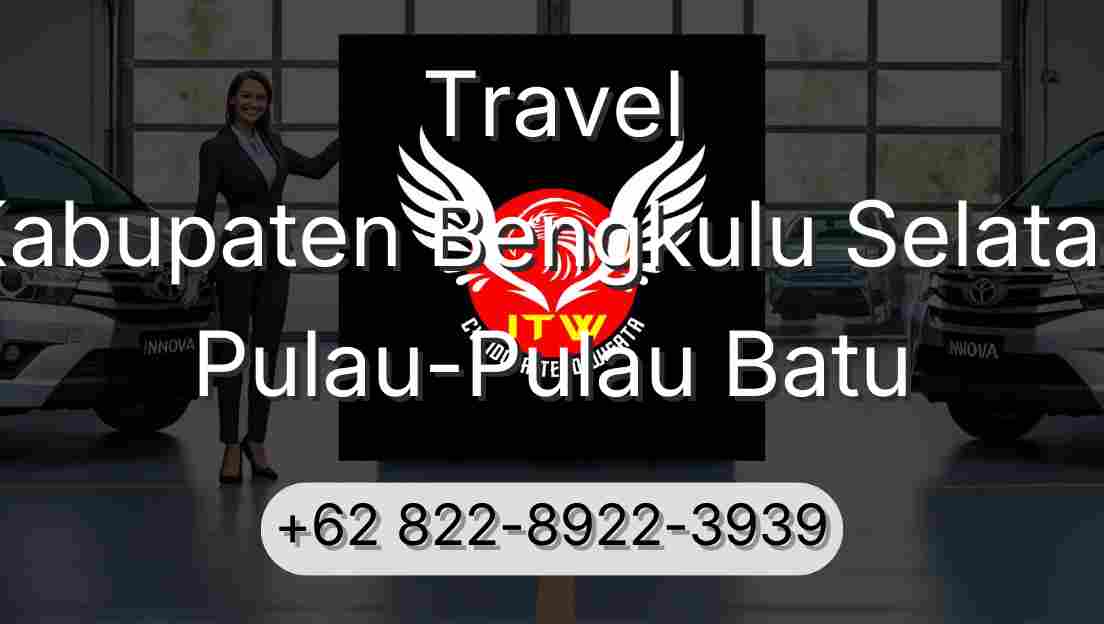 Travel Kabupaten Bengkulu Selatan Pulau-Pulau Batu