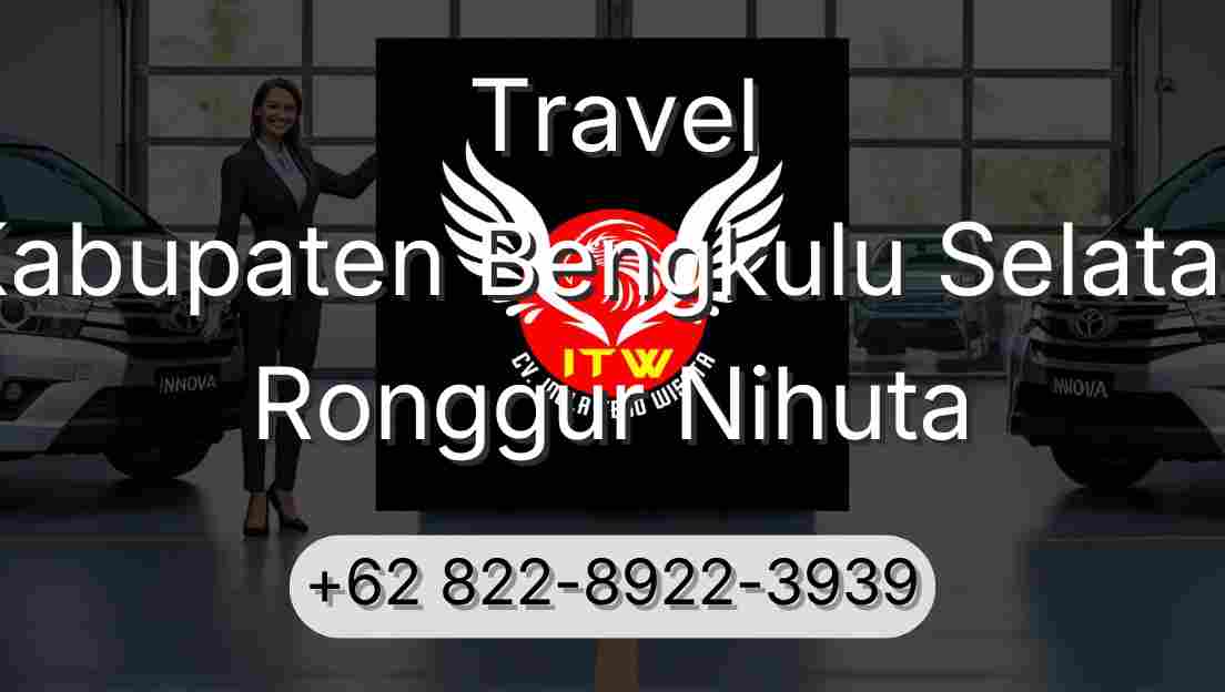 Travel Kabupaten Bengkulu Selatan Ronggur Nihuta