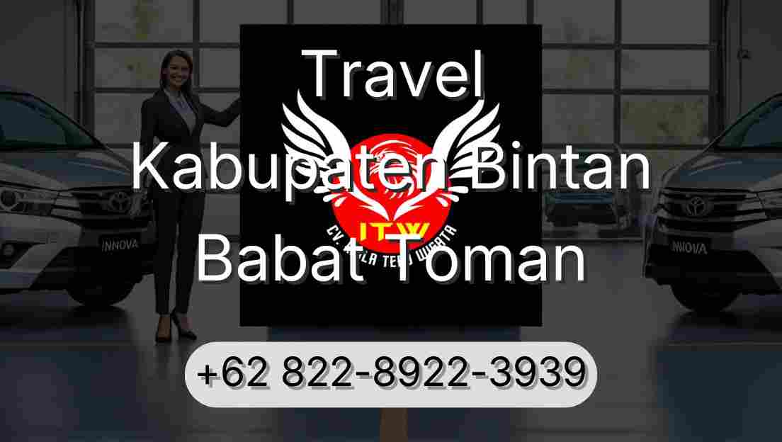 Travel Kabupaten Bintan Babat Toman