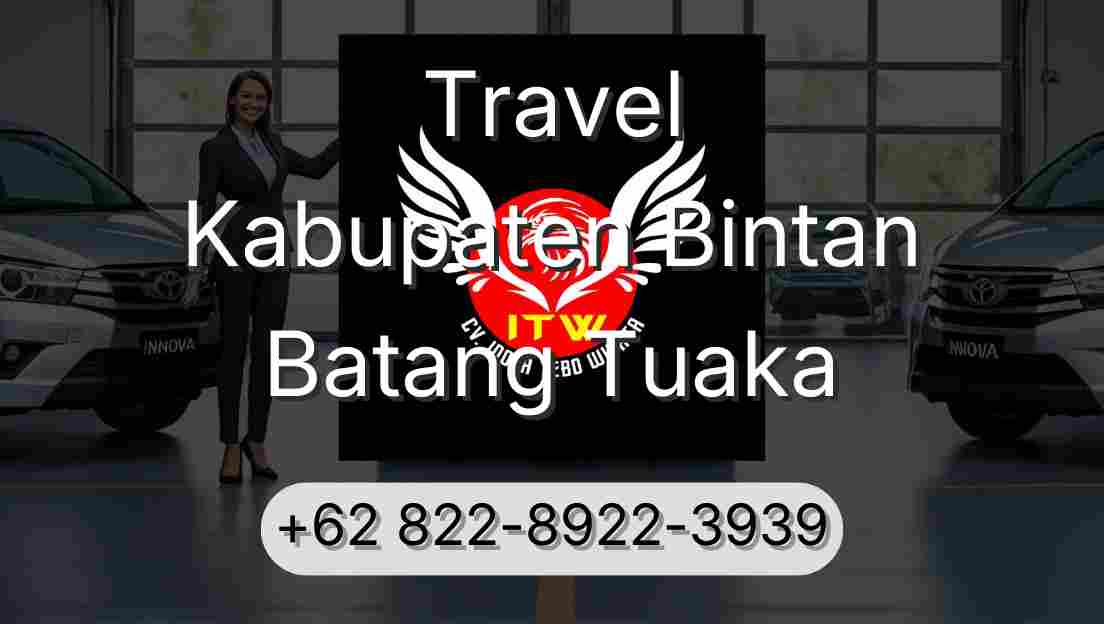 Travel Kabupaten Bintan Batang Tuaka