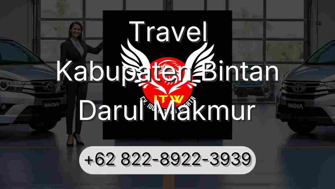 Travel Kabupaten Bintan Darul Makmur