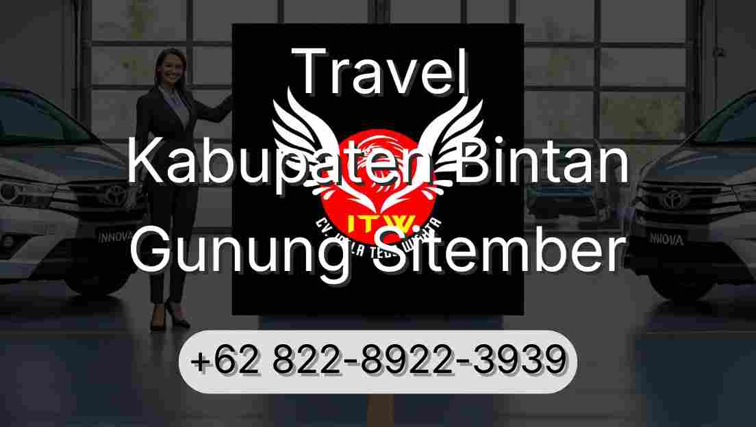 Travel Kabupaten Bintan Gunung Sitember
