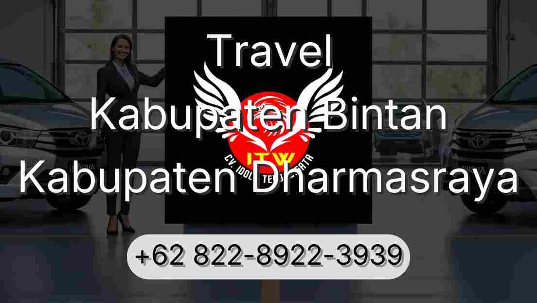 Travel Kabupaten Bintan Kabupaten Dharmasraya