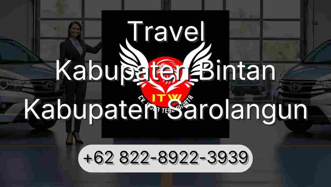 Travel Kabupaten Bintan Kabupaten Sarolangun