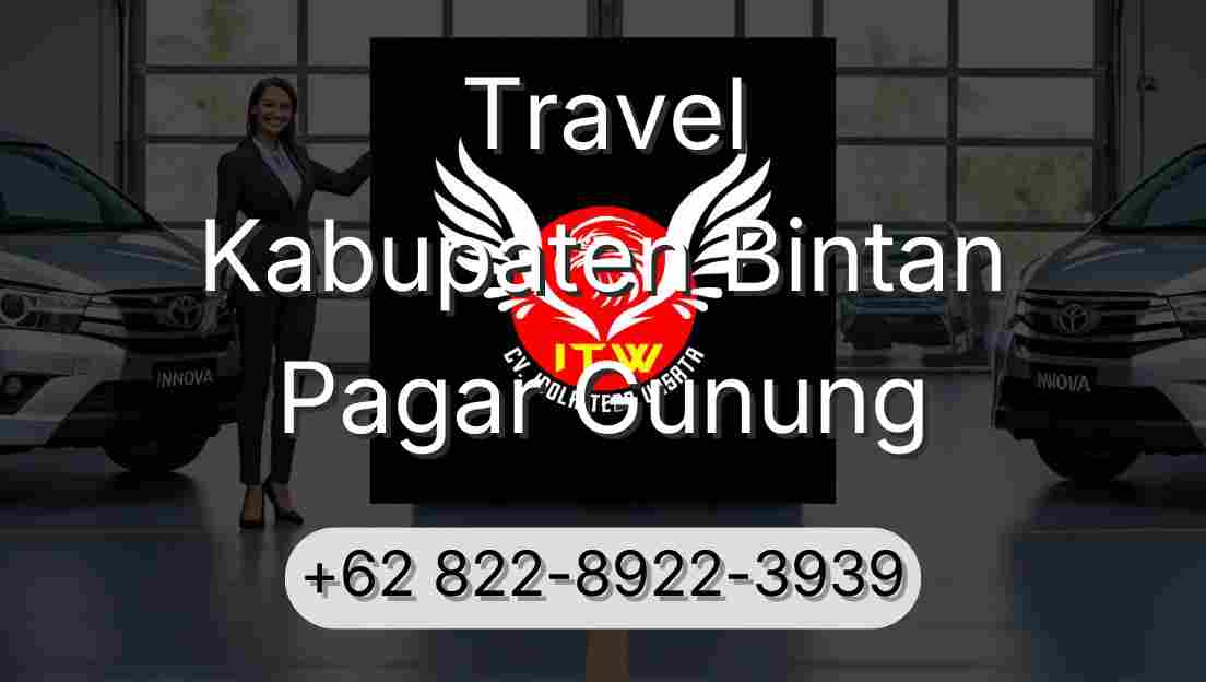Travel Kabupaten Bintan Pagar Gunung