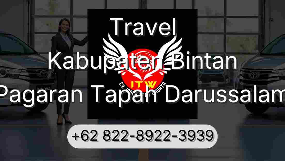 Travel Kabupaten Bintan Pagaran Tapah Darussalam
