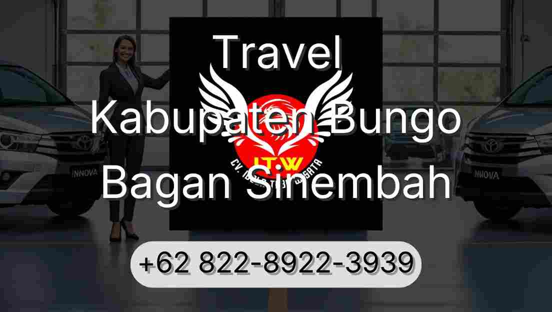 Travel Kabupaten Bungo Bagan Sinembah