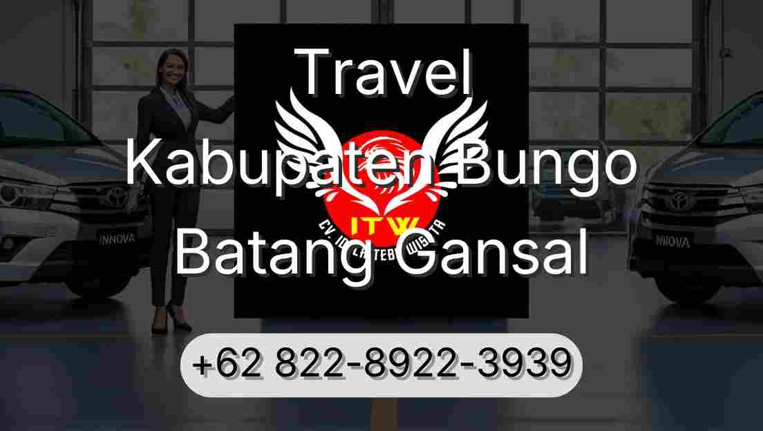 Travel Kabupaten Bungo Batang Gansal