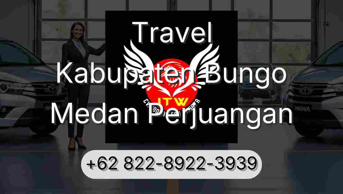Travel Kabupaten Bungo Medan Perjuangan