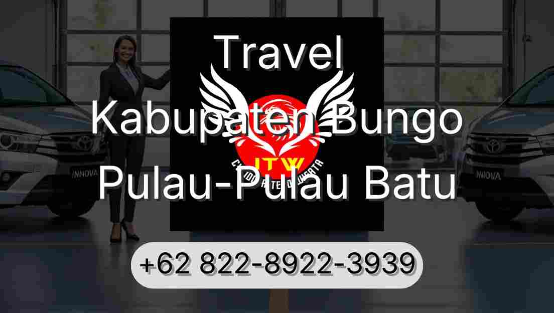 Travel Kabupaten Bungo Pulau-Pulau Batu