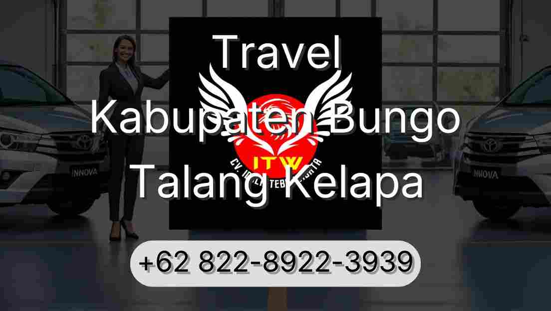 Travel Kabupaten Bungo Talang Kelapa