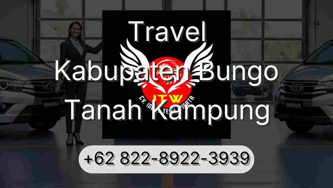 Travel Kabupaten Bungo Tanah Kampung