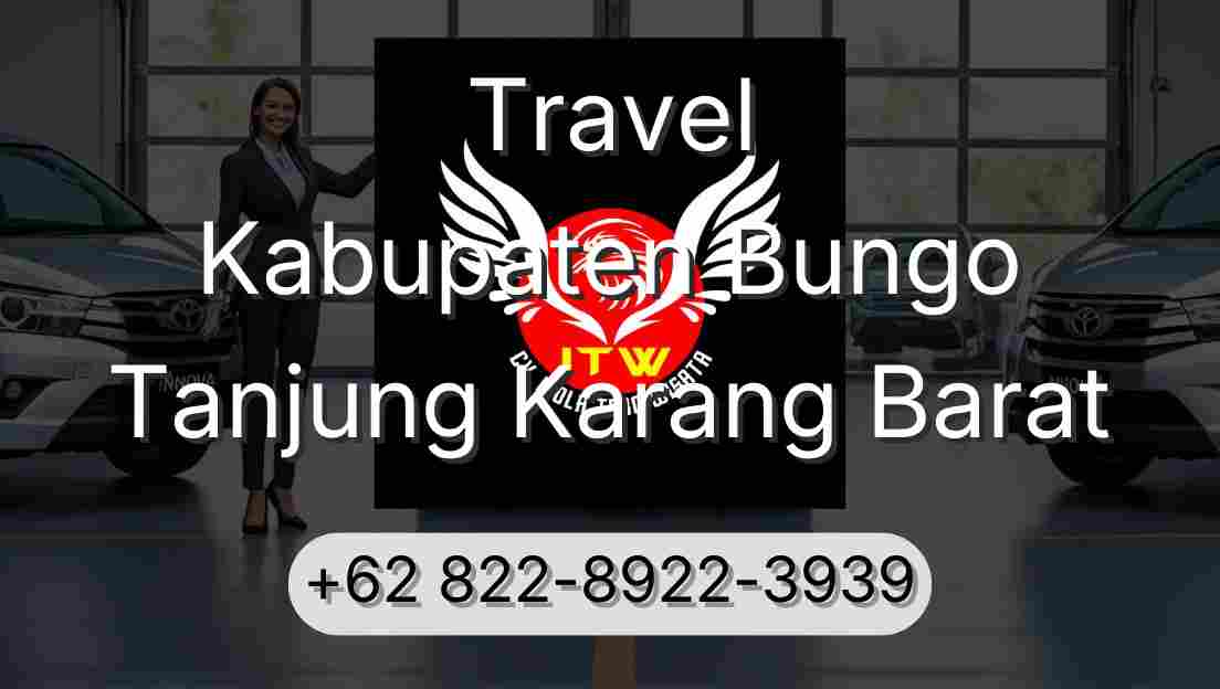 Travel Kabupaten Bungo Tanjung Karang Barat