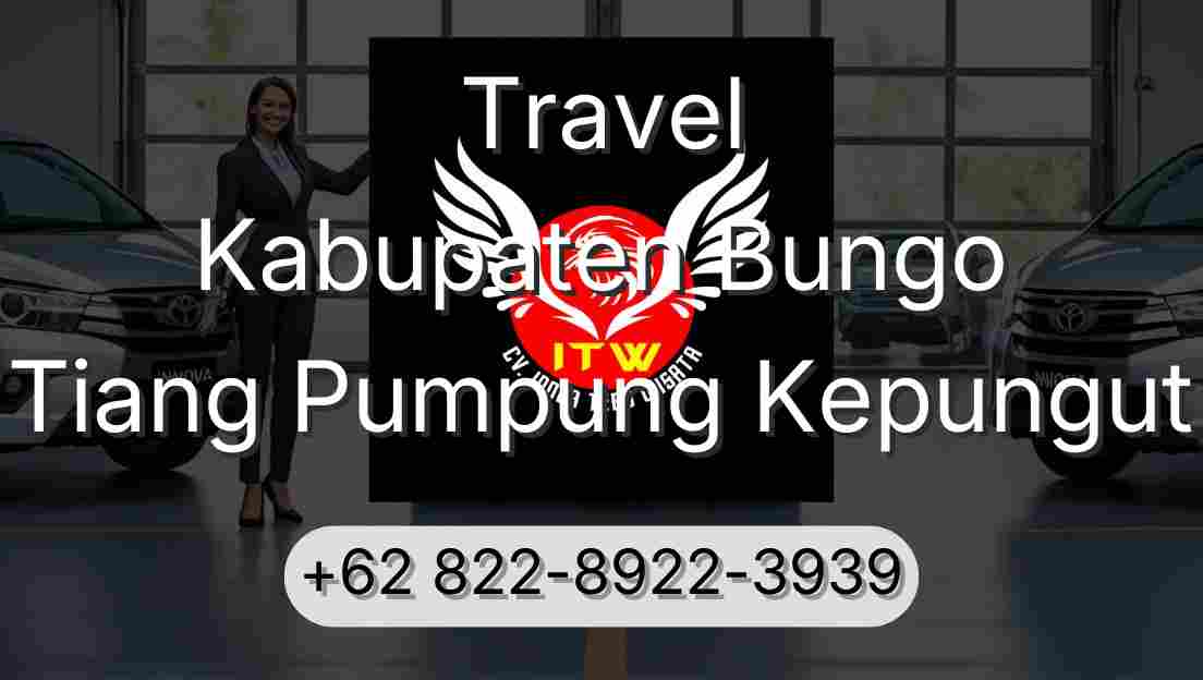 Travel Kabupaten Bungo Tiang Pumpung Kepungut